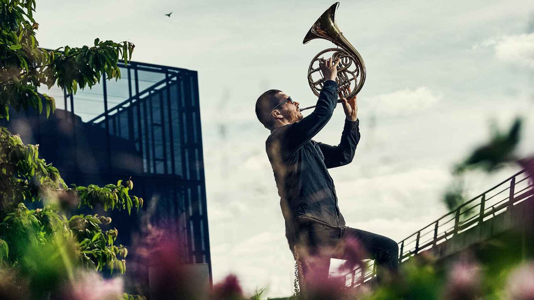 Lasse Mauritzen har været solohornist i DR Symfoniorkestret i 13 år. (Foto: Per Morten Abrahamsen)
